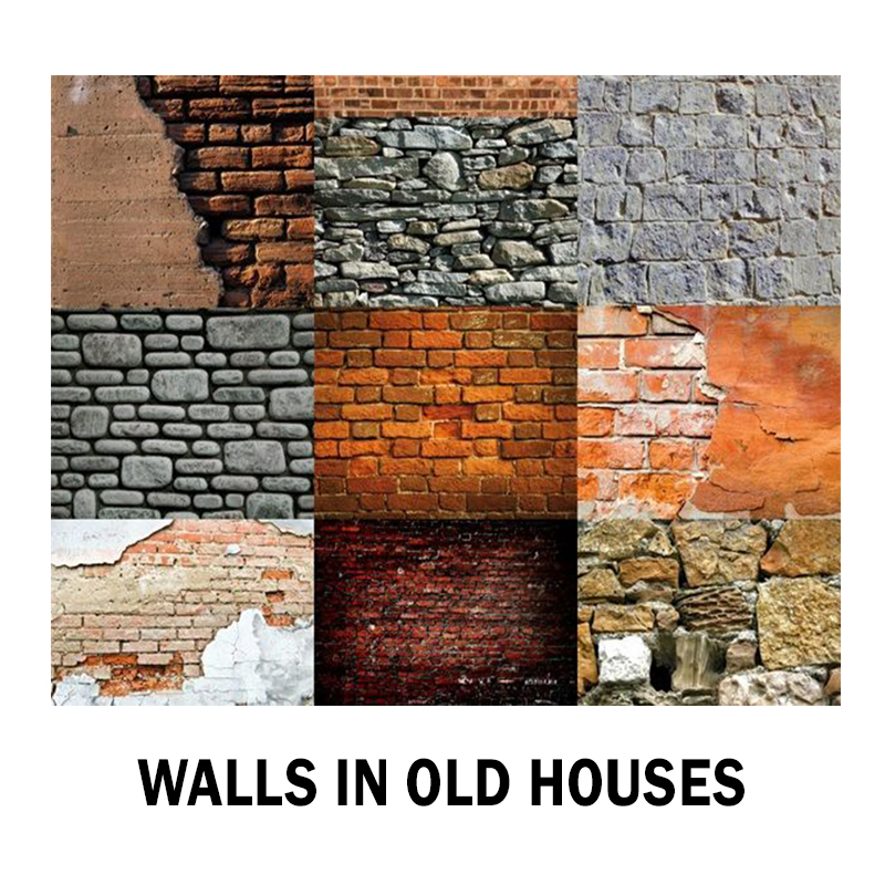 walls old houses